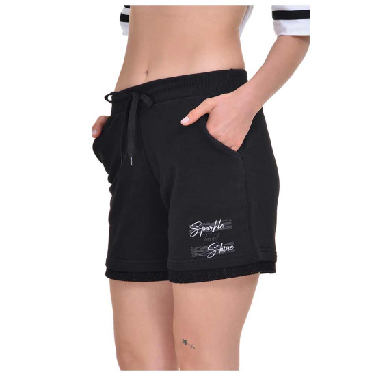 Target Γυναικείο σορτς French Terry & Mesh Bermuda "Sparkle" Target Γυναικείο σορτς French Terry & Mesh Bermuda "Sparkle"